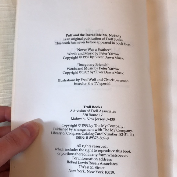 🎉2 for $15 Sale🎉Puff and the Incredible Mr. Nobody by Romeo Muller - Picture 9 of 11